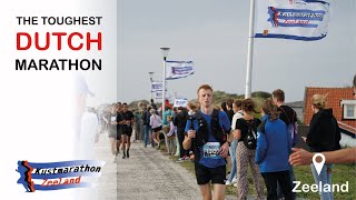 KUSTMARATHON ZEELAND 2023  TOUGHEST MARATHON OF THE NETHERLANDS [upl. by Arima]