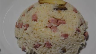 Recette cookeo RISOTTO JAMBON [upl. by Alodie262]