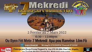 7 MERCREDI RENVERSER LHOMME FORT Du 2 Février au 7 Mars 2022 [upl. by Okuy]