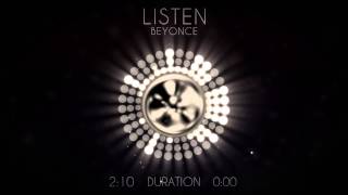 Beyonce  Listen Audio [upl. by Ttnerb]