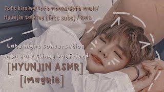 late night conversation with your clingy boyfriend ♡ FAKE SUBS ♡ Soft kissesmoans ♡ gentle rain [upl. by Ahsinuq]