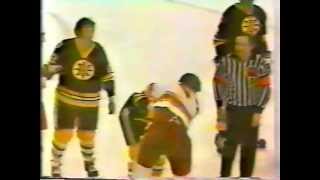 Bruins vs Atlanta Flames Bench Clearing Brawl [upl. by Amari]