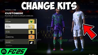 How To Change Kits In FC 25 Ultimate Team [upl. by Armelda]