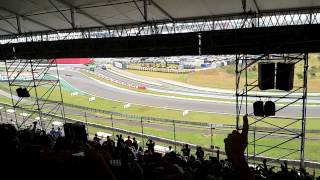 F1 2012  GP Interlagos  Setor H  Camarote MasterCard [upl. by Flessel]