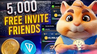 Hamster Kombat Trick🐹 How To Get FREE UNLIMITED INVITE FRIENDS On Hamster Kombat  Make Money [upl. by Tiff]