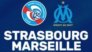 Strasbourg vs OM Avant Match 🔵⚪ Objectif victoire ✅ Aubameyang titulaire  Compo probable Actu OM ☑️ [upl. by Nnylav]