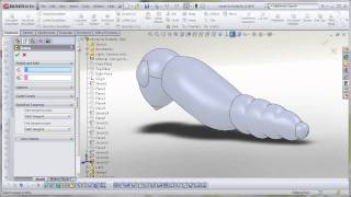 Modeling a Butterfly in SolidWorks [upl. by Repinuj935]