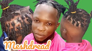 How to Make Instant Dreadlock in 60 Minutes  MeshDeStylist [upl. by Drof]