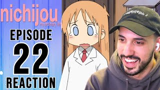 Nichijou Episode 22 Reaction  SCARY DOGS [upl. by Brightman689]