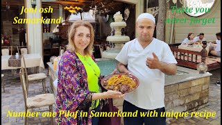 Joni Osh Samarkand Pilaf HD 720p Osh Pilaf Samarkand VisitUzbekistan [upl. by Mikael617]