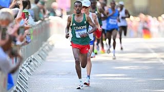 Ethiopians Tamirat Tola wins Mens Marathon Olympics Paris 2024 for Ethiopia Gold  Tamirat Tola [upl. by Jerold]