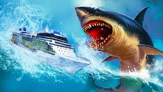 All Your Megalodon Shark Facts In One Video [upl. by Louanne732]