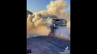 67 Cummins INSANE BURNOUT truck diesel automobile cummins dieselengine [upl. by Nottap]