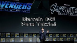 Marvelin D23 Panel Takvim Planı1 [upl. by Ynattirb]