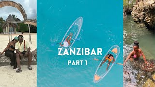 ZANZIBAR  APRIL BIRTHDAY TRIP  PART 1 [upl. by Ahsenat]