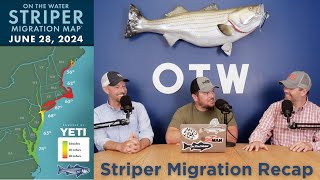 Striper Migration Recap  June 28 2024 [upl. by Paige]