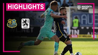 1 FC Saarbrücken  TSV 1860 München  Highlights 3 Liga  MAGENTA SPORT [upl. by Eelytsirk]