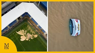 Dramatic video shows scale of flash flooding in south east England [upl. by Jacobs]