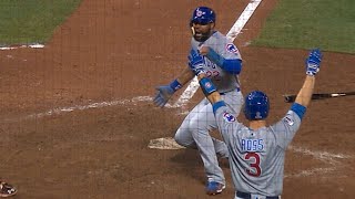 2016 NLDS Gm4 Cubs rally in 9th take lead [upl. by Eelyak87]