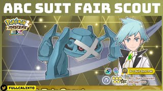 FINALMENTE METAGROSS QUE SEMPRE SONHEI STEVEN ARC SUIT FAIR SCOUT Pokémon Masters EX [upl. by Elma598]