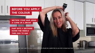 Vitalitys Art Absolute  How to Properly Cover Grey Roots and Colour Your Hair at Home [upl. by Ellenaej]