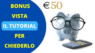 Bonus vista  occhiali  IL TUTORIAL per chiederlo subito [upl. by Orabel477]