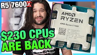 AMDs New 230 Ryzen 5 7600 CPU  Review amp Benchmarks ft PBO [upl. by Corder]