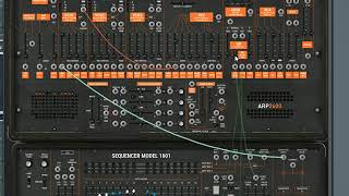 Arturia Arp 2600V Sequencer Model 1601 Tutorial [upl. by Teodor]