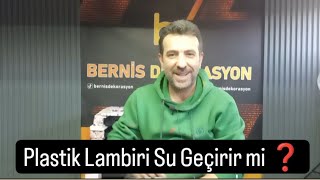 PVC lambri ve Plastik Lambiri Su Geçirir mi ❓ [upl. by Gauthier]