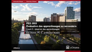 Construire et utiliser une grille évaluation des apprentissages [upl. by Dunning]