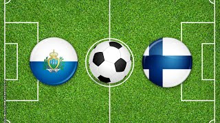 San Marino vs Finland Highlights  Euro 2024 Qualifications [upl. by Xyno393]