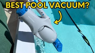 Review KOKIDO Cordless Rechargeable Pool Spa Swim Spa Vacuum Adjustable Pole 2x Vac Heads [upl. by Plunkett]