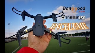 Cebimizden Küçük Eachine E58 Drone İnceleme [upl. by Llenyl513]