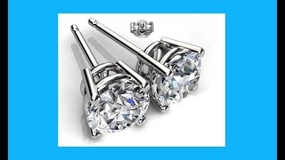 Diamond Stud Earrings for Men [upl. by Ettenwahs]