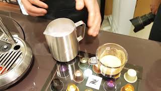 Nespresso Creatista Plus頂級咖啡機完整製作咖啡流程2 [upl. by Rutra]