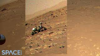 Ingenuity saw Perseverance during 3rd flight on Mars  See the pic [upl. by Arak117]