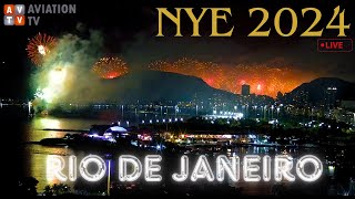 Reveillon Rio 2024  NYE Aviation TV [upl. by Naaman511]