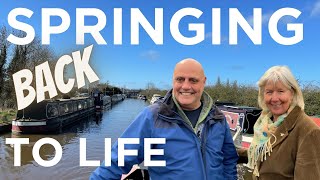 SPRING HAS SPRUNG AND THE SUN IS SHINING  NARROWBOAT LIFE  Episode 186 [upl. by Drud]