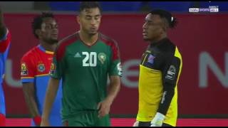 CAN 2017 RD Congo vs Maroc 1 0 AFCON 2017 [upl. by Nehcterg]