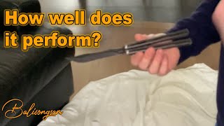 Cheapest High Quality Balisong Of 2024  Nabalis Canyon Honest Review [upl. by Armat317]