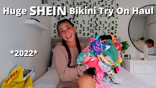 Shein Bikini Try On Haul Summer 2022 [upl. by Nyrehtak]