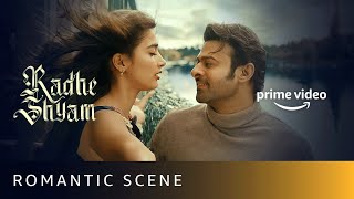 Can you carry my weight  Pooja Hegde Prabhas  Romantic Scene  Radhe Shyam Amazon Prime Video [upl. by France]