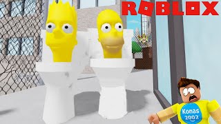 ROBLOX THE SIMPSONS SKIBIDI TOILETS  FIND SKIBIDI TOILET MORPHS  Roblox Gameplay  Konas2002 [upl. by Nyliret866]