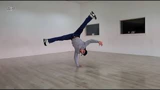 The Most Detailed Air Flare Tutorial so far by bboy Faisi breaking bboy [upl. by Notslar938]