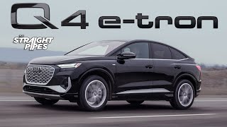 SKIP THE ID4 2023 Audi Q4 eTron Electric SUV Review [upl. by Ecnaled]