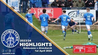 HIGHLIGHTS  Halesowen v Alvechurch 010424 [upl. by Sutton]