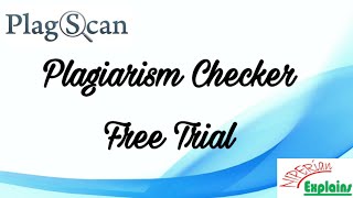 Plagiarism Checker  PlagScan Software  Free Trial [upl. by Zoe]