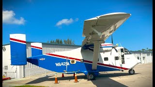 Mosquito Control Aircraft  Shorts SkyVan DeHavilland Twin Otter and Huges 500  Bell Jet Ranger [upl. by Rolf]