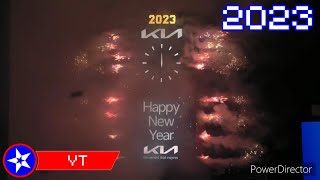 New Years Ball Drop 2023  Replay  Polara YT [upl. by Gran]