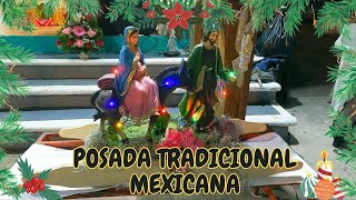 ¿Como es una POSADA TRADICIONAL navideña en México [upl. by Alahsal]